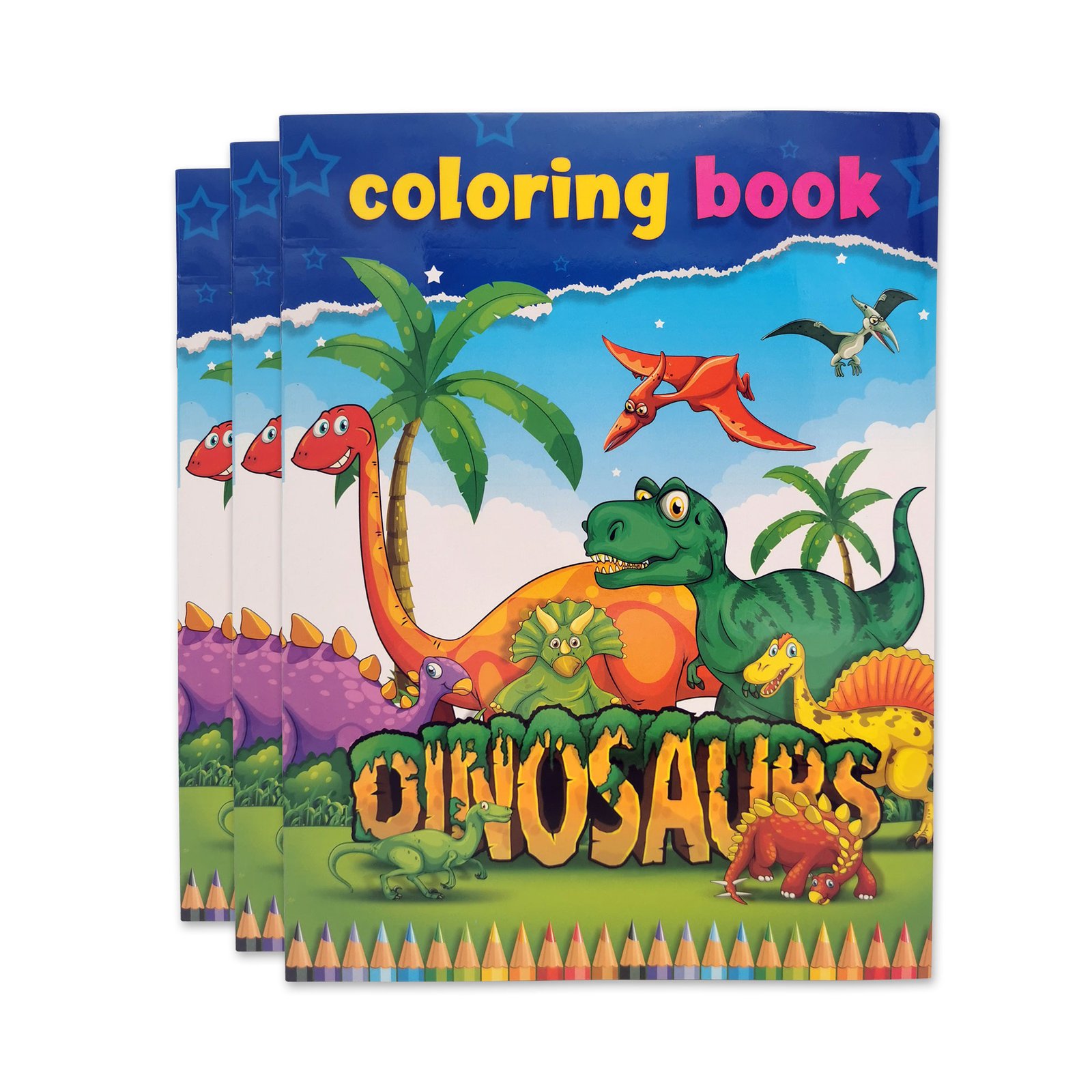 دفتر رسم ( ديناصورات )